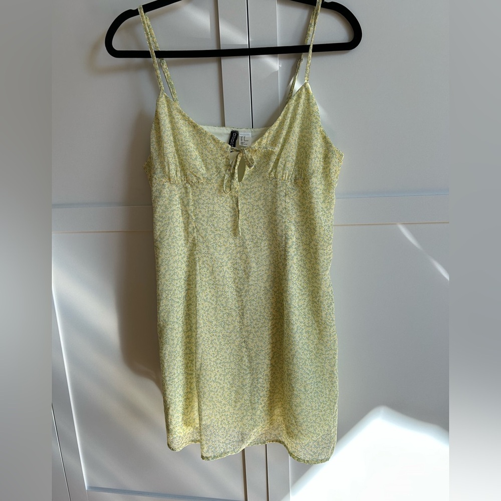 Divided - Yellow Floral Summer Dress